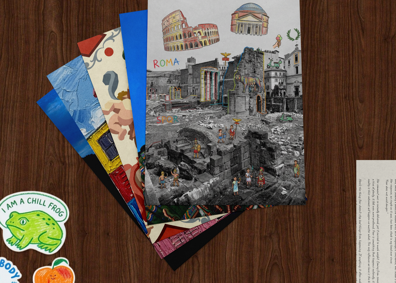 Original art prints in Love Le Hare box